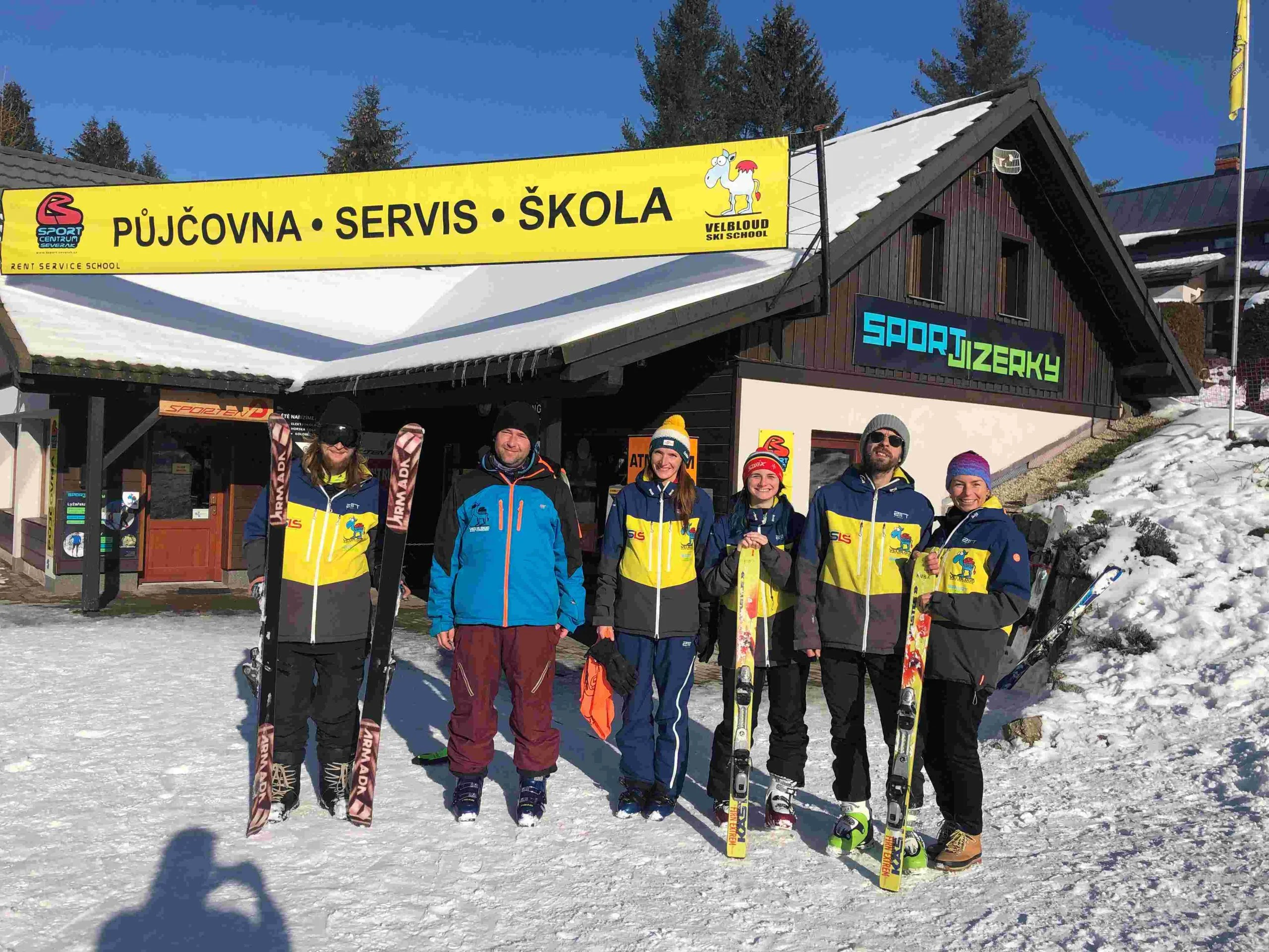 Brigáda/práce: Instruktor lyžování a snowboardingu na Severáku